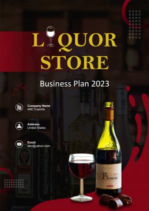 Liquor Store Business Plan Pdf Word Document Liquor Store Business Plan A4 Pdf Word Document