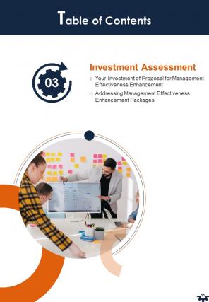 Management Effectiveness Enhancement Proposal Example Document Report Doc Pdf Ppt