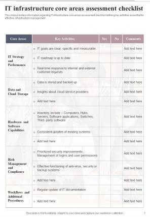 Managing IT Infrastructure Development Playbook Report Sample Example Document