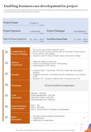 Managing Project Effectively Playbook Report Sample Example Document Customizable Engaging