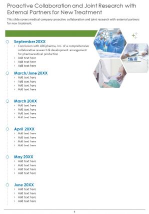 Medical company annual report pdf doc ppt document report template