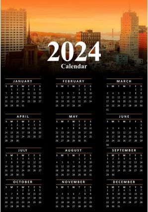 Minimalist Calendar Templates For Efficient Planning Ppt Template