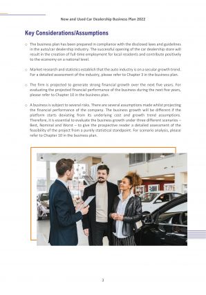 New And Used Car Dealership Business Plan Pdf Word Document Appealing Impressive