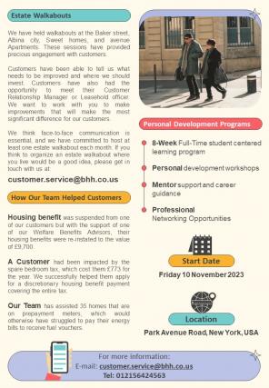One Page Company Newsletter For Customers Presentation Report Infographic PPT PDF Document Compatible Adaptable