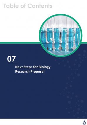 One pager biology research proposal template