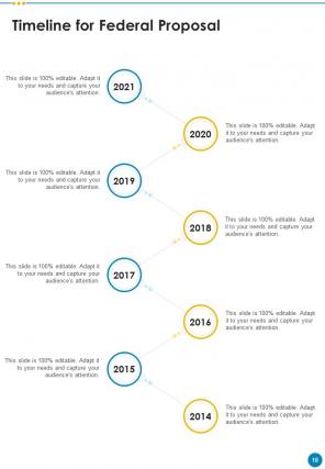 One pager federal proposal template
