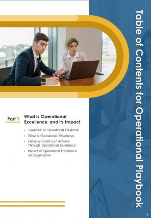 Operations Playbook Report Sample Example Document