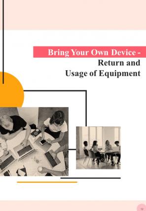 Organization Laptop And Mobile Device Management Policy HB V Content Ready Template