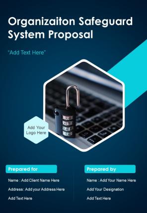 Organization Safeguard System Proposal Report Sample Example Document