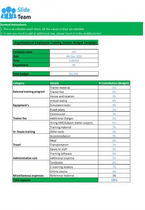Organizational Budget Template Excel Spreadsheet Worksheet Xlcsv XL Bundle V Professionally Impactful