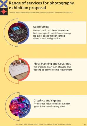 Photography Exhibition Proposal Report Sample Example Document Adaptable Compatible