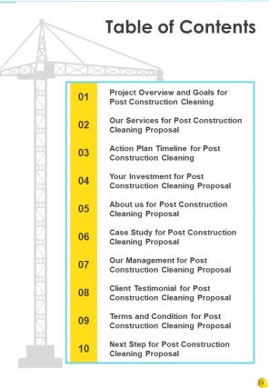 Post Construction Cleaning Proposal Sample Document Report Doc Pdf Ppt