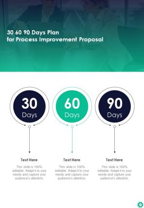 Process Improvement Proposal Report Sample Example Document