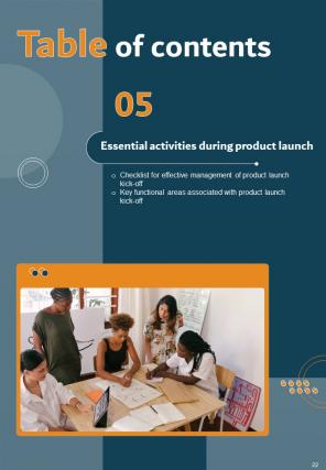 Product Launch Kickoff Playbook Report Sample Example Document Appealing Aesthatic