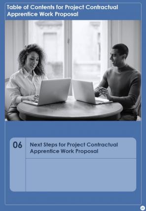 Project Contractual Apprentice Work Proposal Example Document Report Doc Pdf Ppt