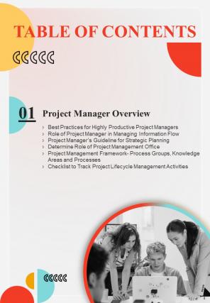 Project Excellence Playbook For Managers Report Sample Example Document Unique