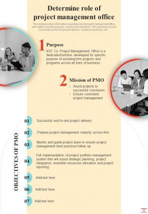 Project Excellence Playbook For Managers Report Sample Example Document Customizable