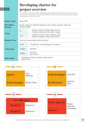 Project Excellence Playbook For Managers Report Sample Example Document Impressive