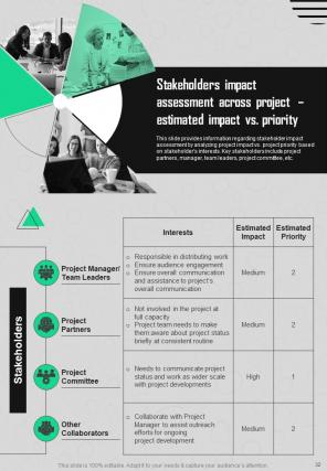 Project Leaders Playbook Report Sample Example Document Multipurpose Researched