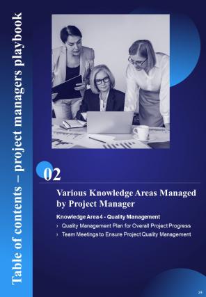 Project Managers Playbook Report Sample Example Document