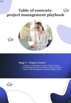 Project Planning Playbook Report Sample Example Document Image Pre-designed