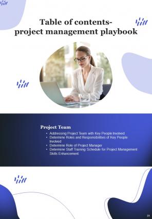 Project Planning Playbook Report Sample Example Document Downloadable Pre-designed