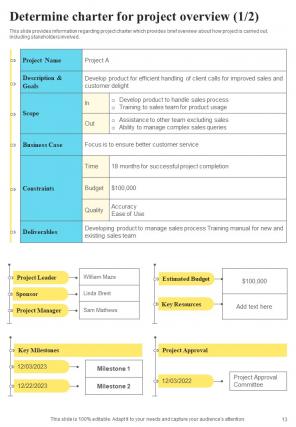 Project Scope Administration Playbook Report Sample Example Document Image Template