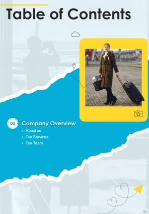 Proposal For Business Tour And Packages Report Sample Example Document