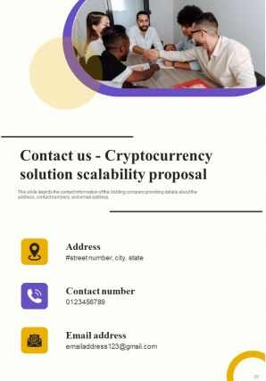Proposal For Cryptocurrency Solution Scalability Report Sample Example Document Content Ready Graphical