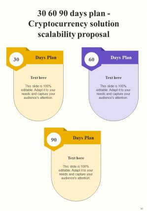 Proposal For Cryptocurrency Solution Scalability Report Sample Example Document Compatible Graphical