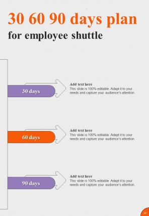 Proposal For Employee Shuttle Report Sample Example Document Pre-designed Professional