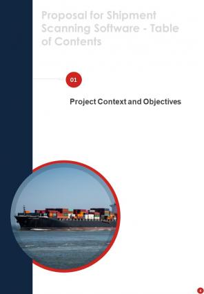 Proposal For Shipment Scanning Software Example Document Report Doc Pdf Ppt
