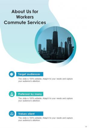 Proposal For Workers Commute Services Report Sample Example Document Analytical Multipurpose