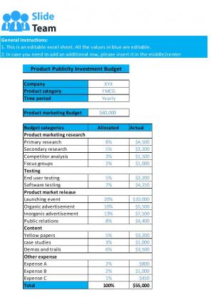 Publicity Investment Excel Spreadsheet Worksheet Xlcsv XL Bundle V Unique Pre-designed