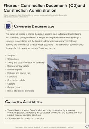 Request For Proposal Architectural Services Report Sample Example Document