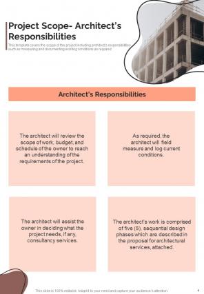 Request For Proposal RFP Architectural Services Report Sample Example Document