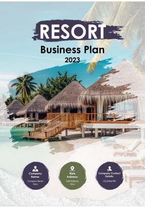 Resort Business Plan Pdf Word Document Resort Business Plan A4 Pdf Word Document