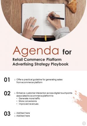 Retail Commerce Platform Advertising Strategy Playbook Report Sample Example Document Analytical Ideas