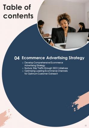 Retail Commerce Platform Advertising Strategy Playbook Report Sample Example Document Impactful Image