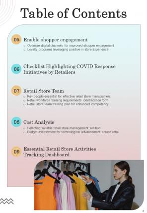 Retail Store Management Playbook Report Sample Example Document Engaging Unique