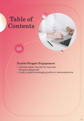 Shopper Engagement Management Playbook Report Sample Example Document Template Image