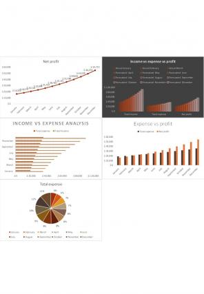 Small Business Revenue And Expenses Excel Spreadsheet Worksheet Xlcsv XL Bundle V Pre designed Slides