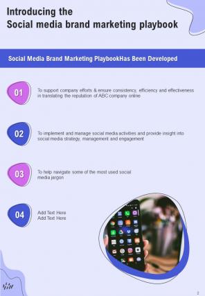 Social Media Brand Marketing Playbook Report Sample Example Document Analytical Best