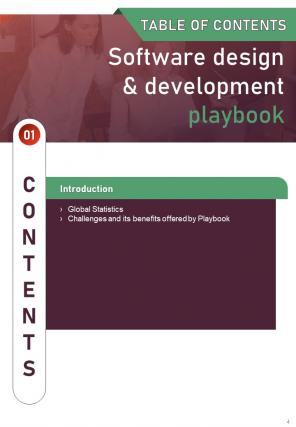Software Design And Development Playbook Report Sample Example Document Multipurpose Appealing