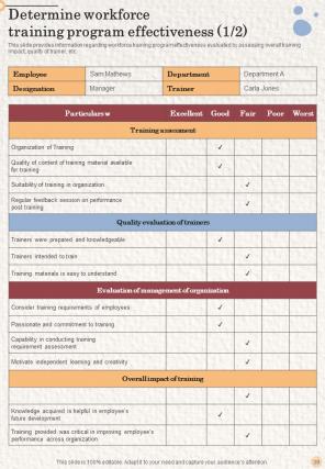 Staff Mentoring Playbook Report Sample Example Document Graphical Researched