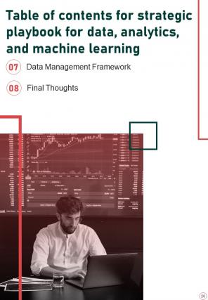 Strategic Playbook For Data Analytics And Machine Learning Report Sample Example Document