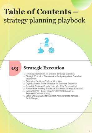 Strategy Planning Playbook Report Sample Example Document Engaging Unique