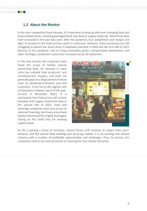 Street Food Business Plan A4 Pdf Word Document