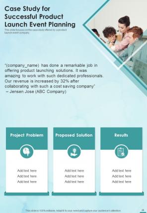 Successful Product Launch Event Planning Report Sample Example Document