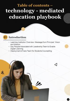 Technology Mediated Education Playbook Report Sample Example Document Professionally Compatible